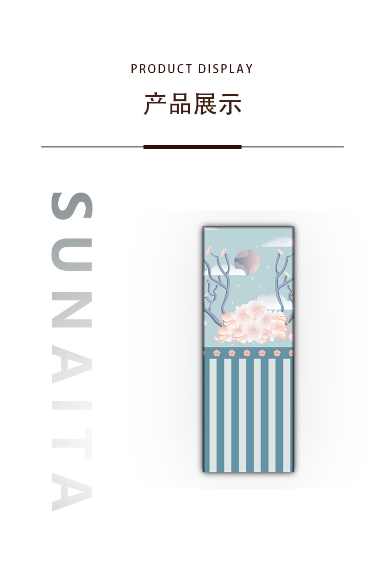 北欧手绘小清新花朵鹿角儿童房墙纸背景墙_03.jpg